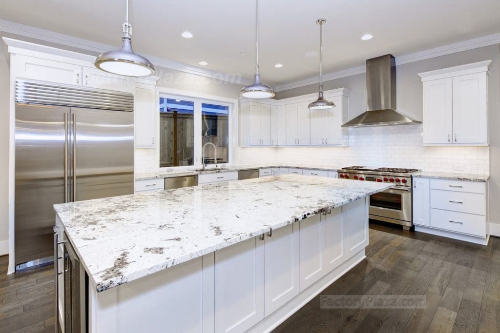 Granite Contractors 1 white shaker kitchen