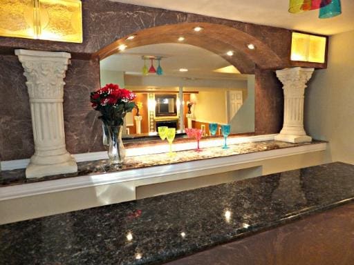 Granite and Quartz Bar Tops 5 tan brown bar top