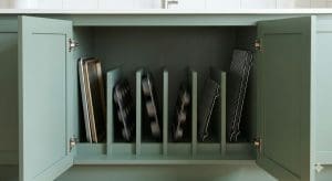 Vertical Pan Storage